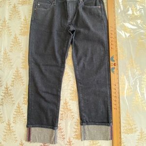 Dark cuffed jeans- new without tags